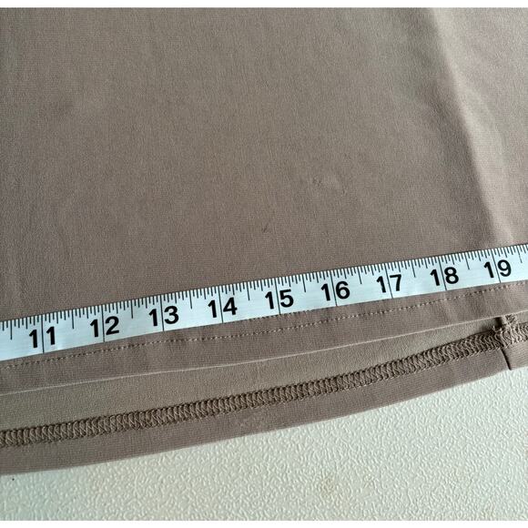 R&M Richards Mesh Panel Jacket Dress Size 3X Taupe Knee Length Elegant Cocktail - Picture 14 of 14